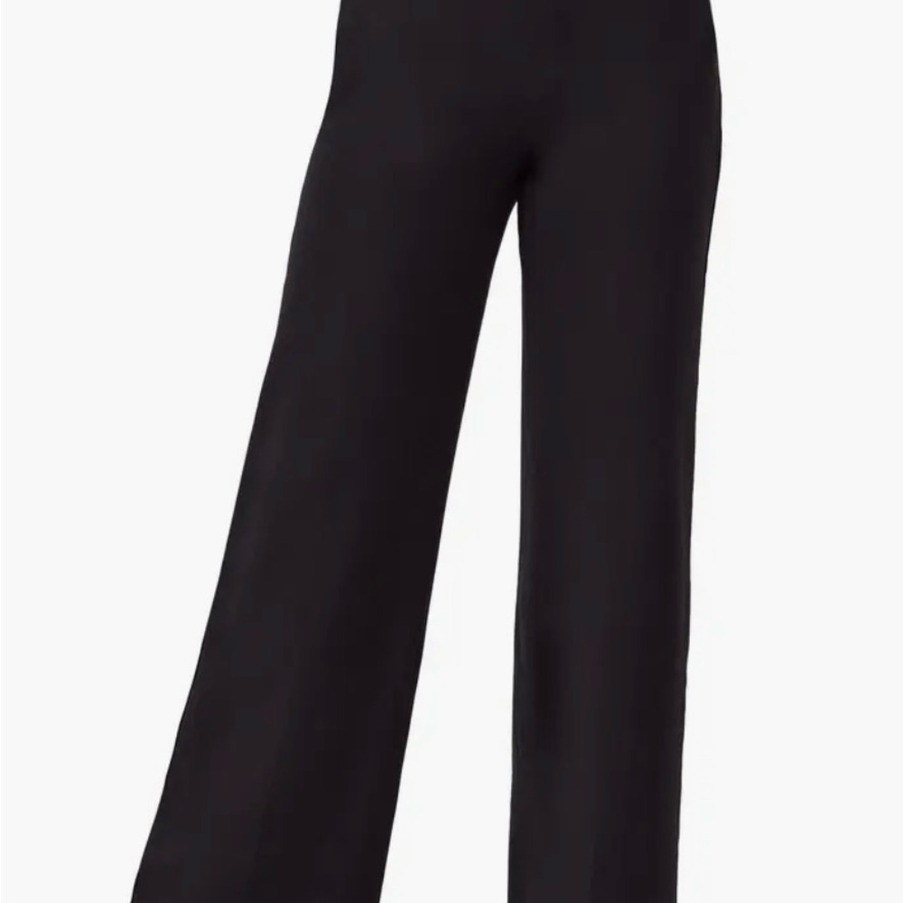 SPANXsmooth™ PerfectFit Ponte Wide Leg Pant in Classic Black 🖤 - Picture 2 of 5